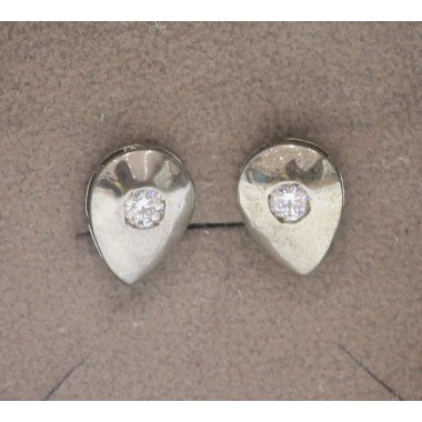 92.5 Sterling Silver Stoned Stylish Stud for Girl's